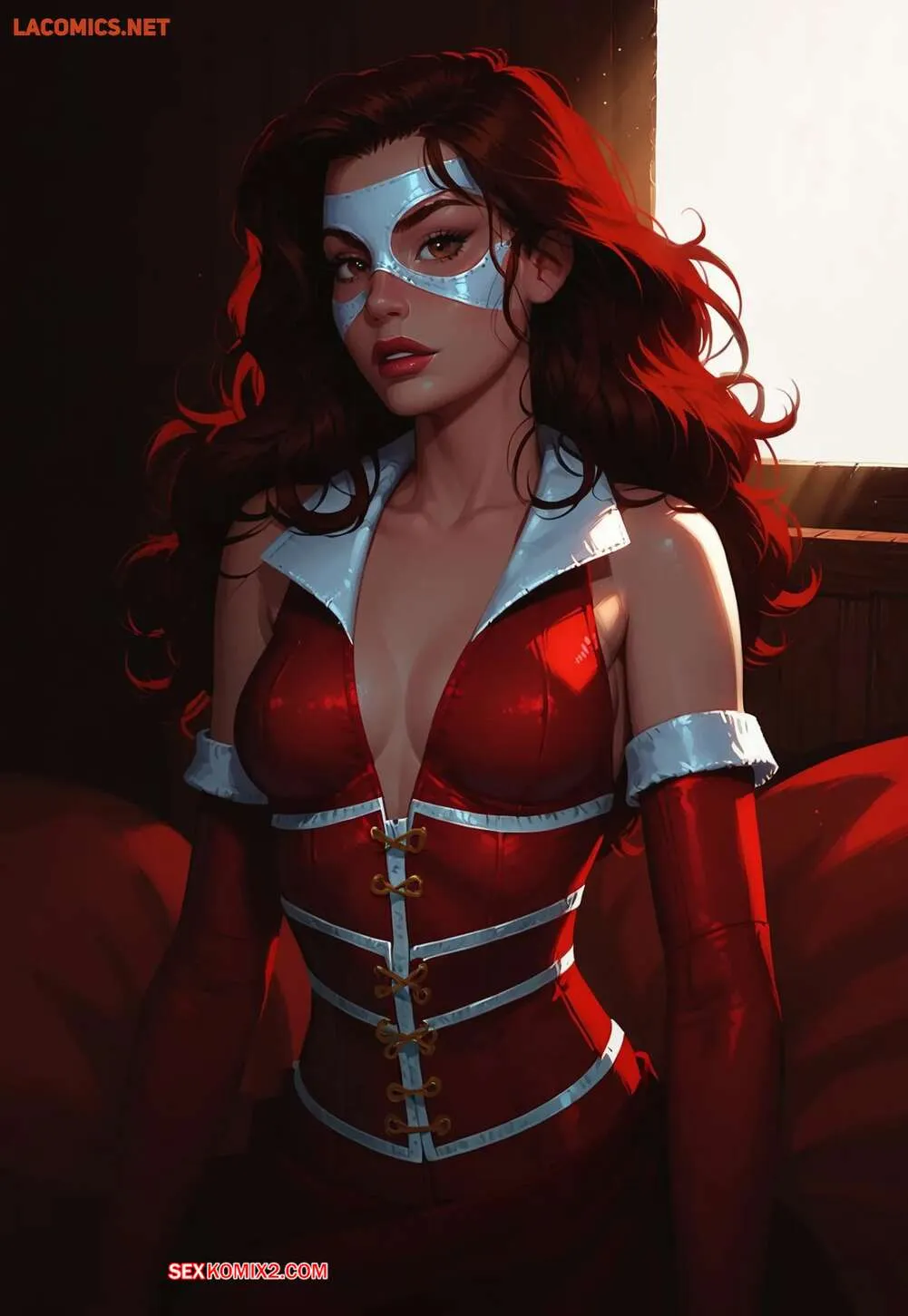 Comics Porno Lady Rawhide Shows Off - LowFireStudios - 1#
