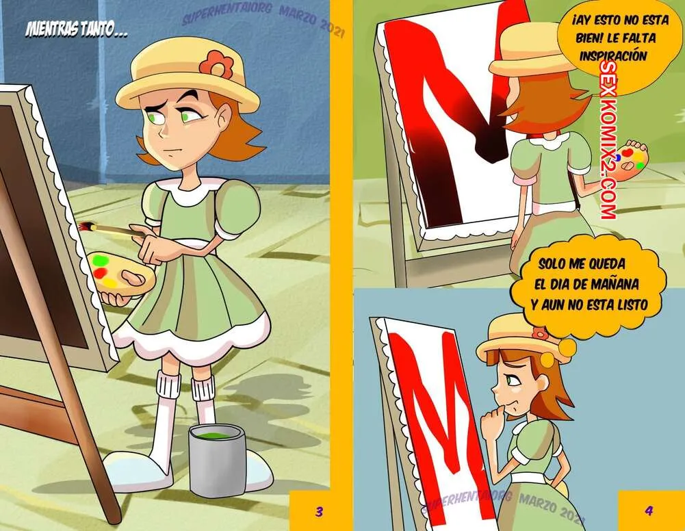 Comics Porno Los SECRETOS de la VECINDAD - Parte 2 (Superhentai) - 1#
