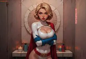 Comics Porno A Shower with Power Girl – LowFireStudios en Español