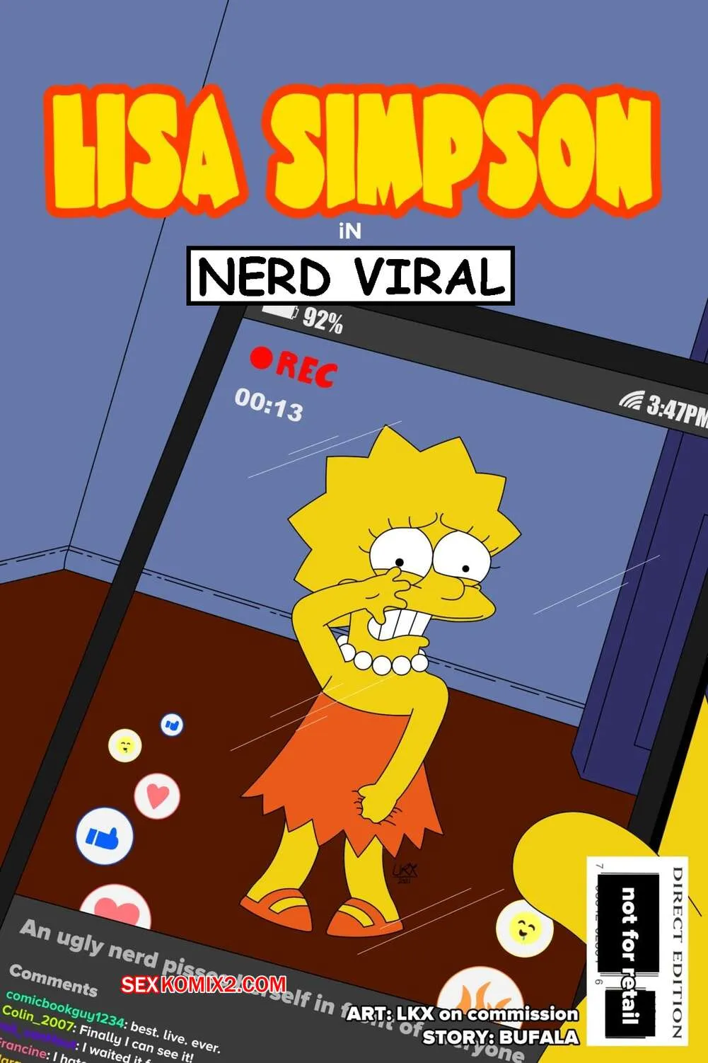 Comics Porno Lisa Simpson - NERD VIRAL (Lkx) - 1#