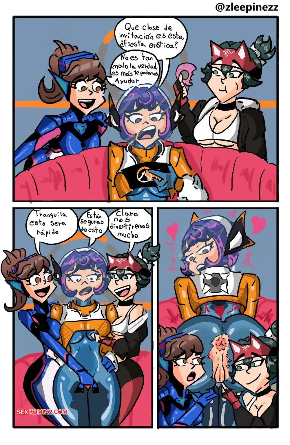 Comics Porno Overwach Hub - Zleepinezz - 1#