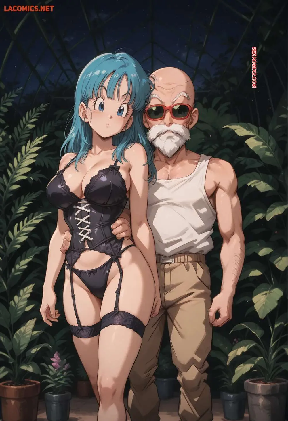Comics Porno Dragon Ball - Bulma x Master Roshi - Scarlet Meow - 1#