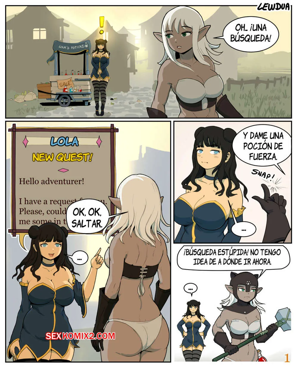 Comics Porno Lola MEETS Pamela - Lewdua - 1#