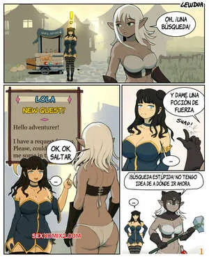 Comics Porno Lola MEETS Pamela – Lewdua en Español