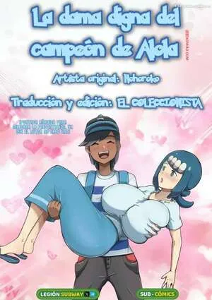 Comics Porno La Dama Digna del Campeón de Alola – Pokemon (Hohoroko) en Español