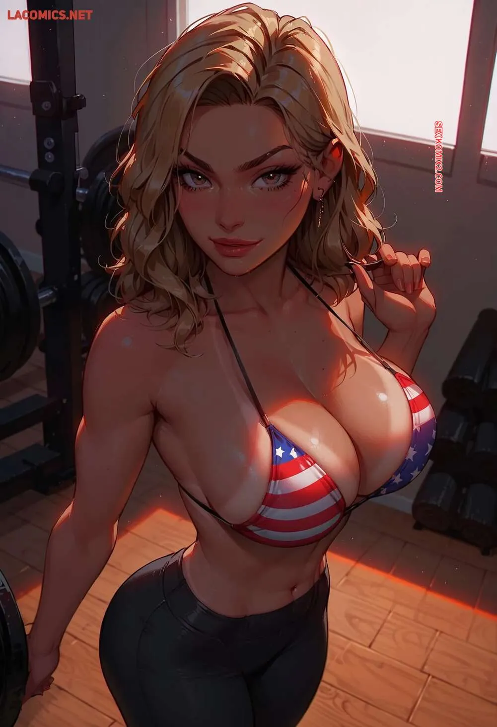 Comics Porno Linda Goes to the Gym - LowFireStudios - 1#