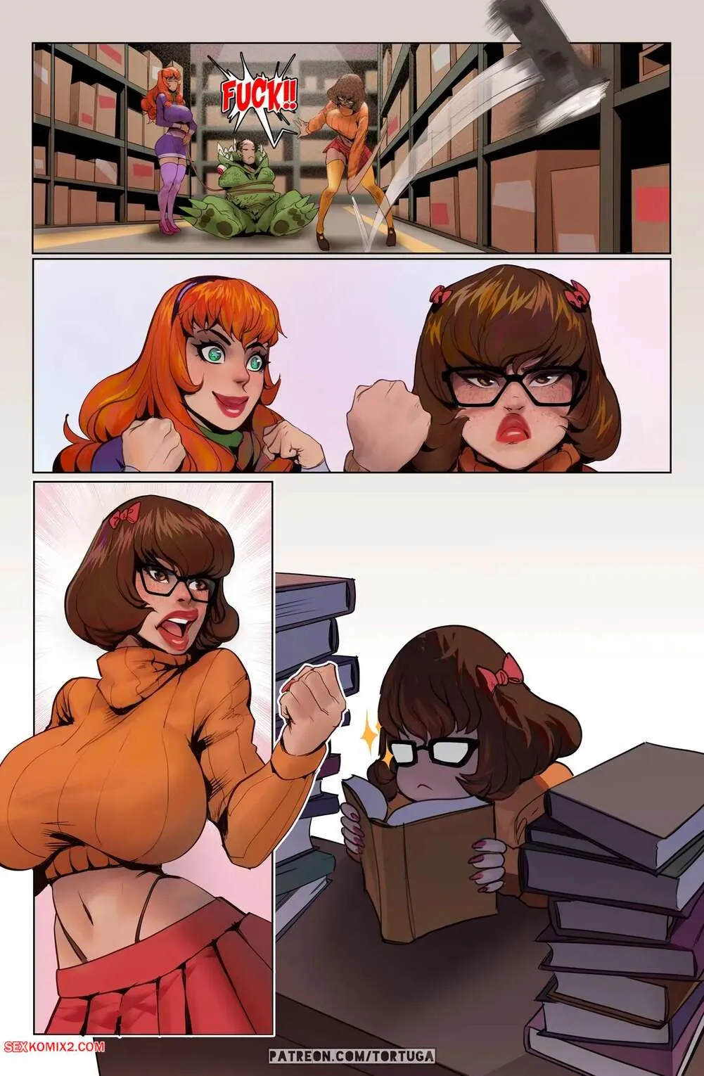 Comics Porno Daphne, Velma And The Minotaur Tortuga - 1#