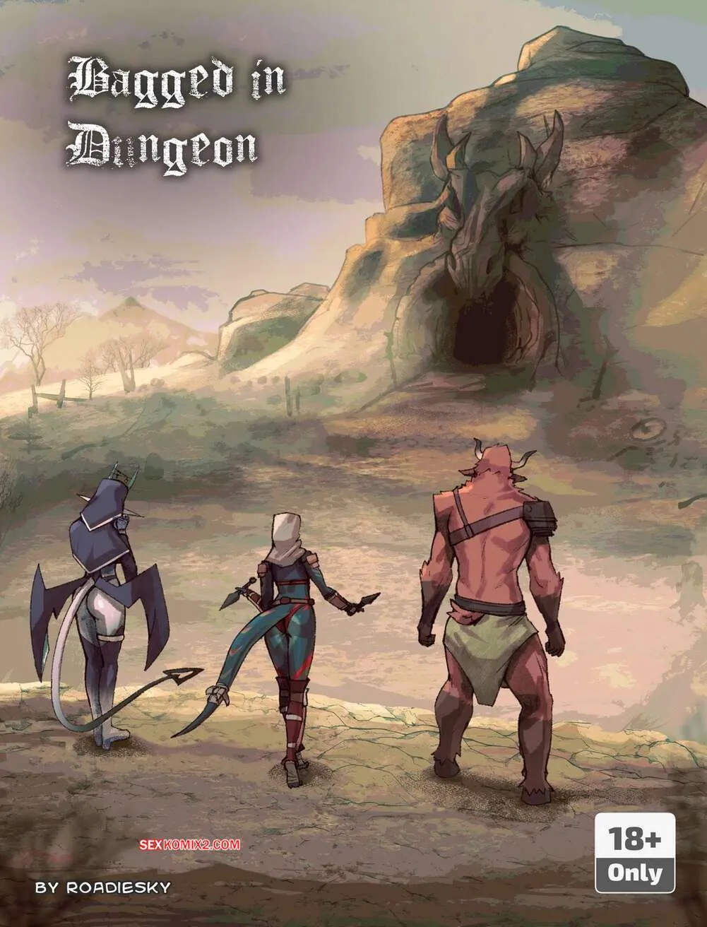Comics Porno Bagged in Dungeon RoadieSky - 1#