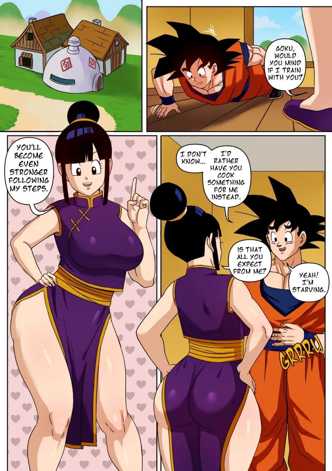 Comics Porno Chi-Chi Marital Needs (Dragon Ball Z) [Pink Pawg] - 1#