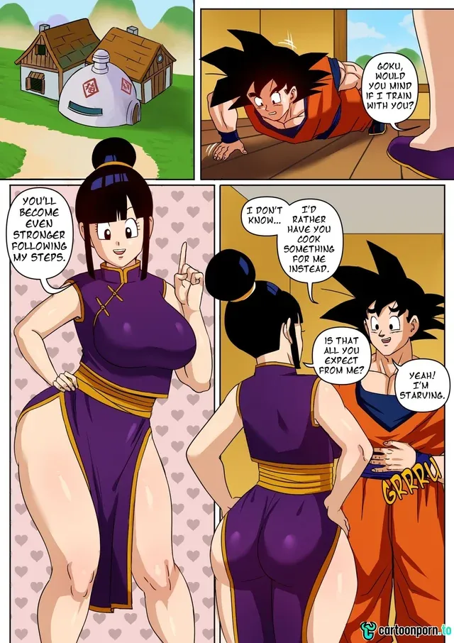 Comics Porno Chi-Chi Marital Needs (Dragon Ball Z) [Pink Pawg] en Español