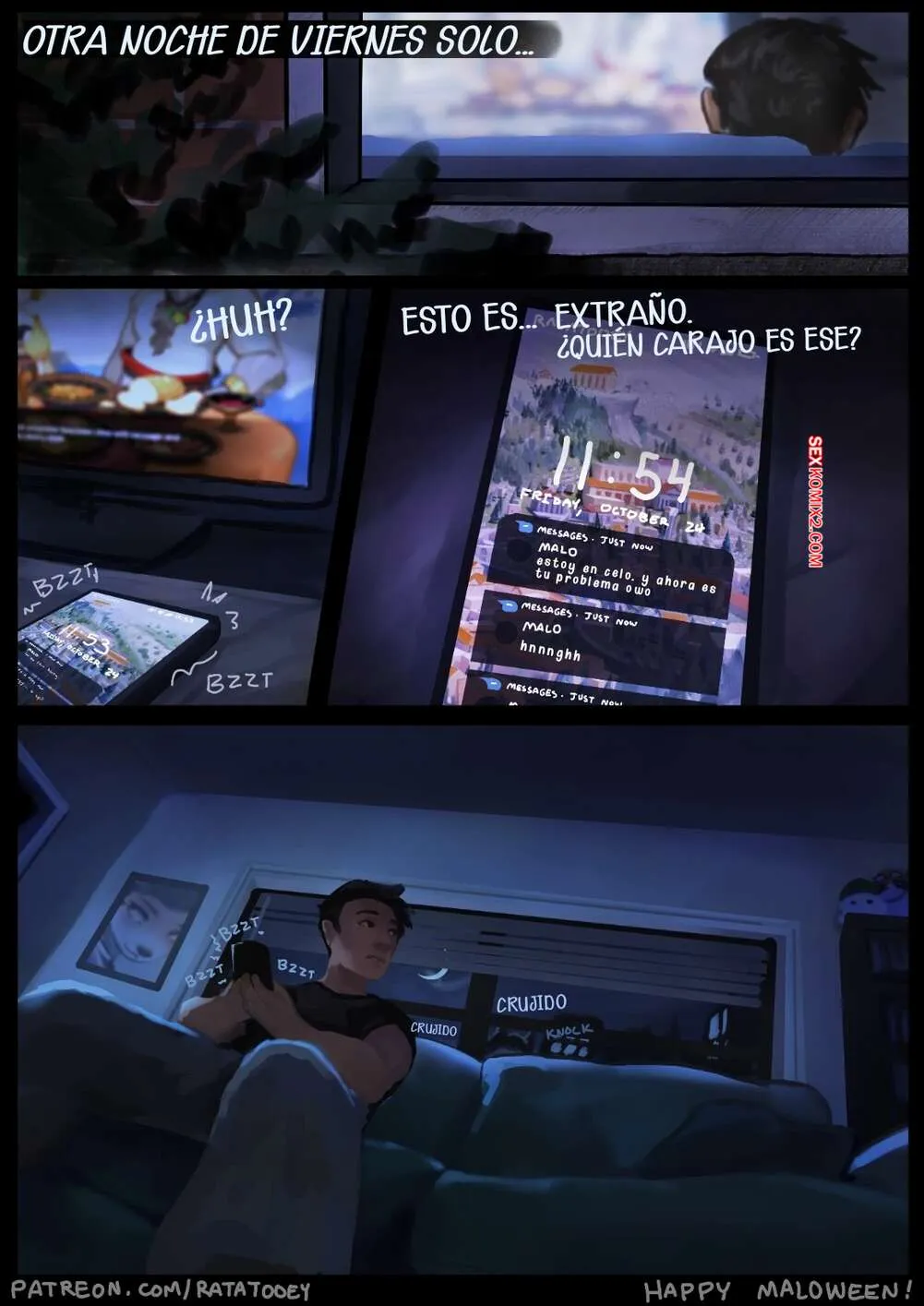 Comics Porno Feliz Mal0ween Ratatooey - 1#