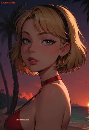 Comics Porno Rita Loud on the Beach LowFireStudios en Español