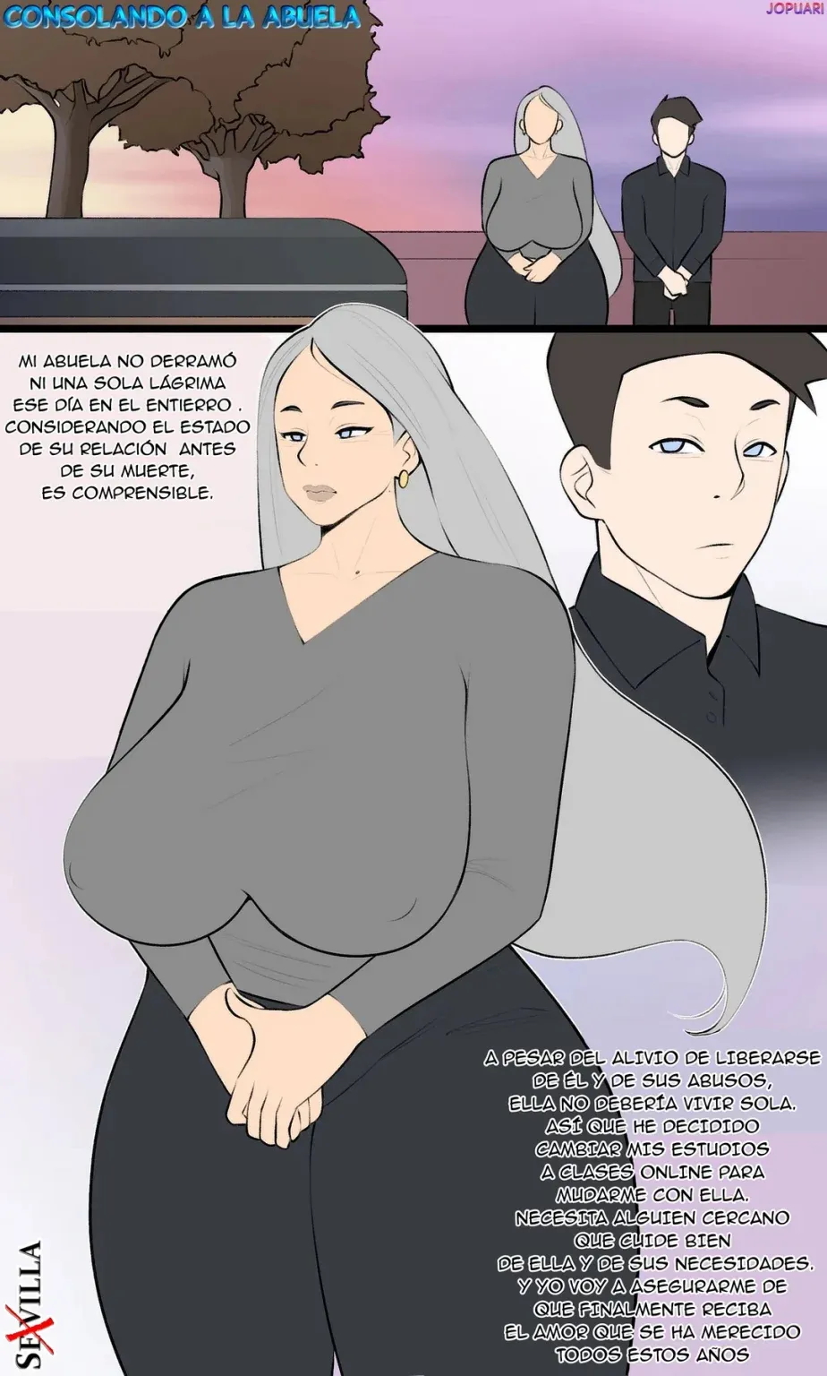 Comics Porno Consolando a la Abuela - Jopuari - 1#