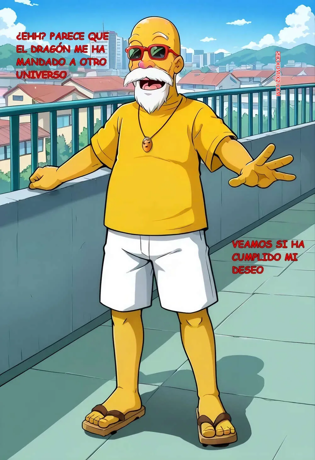 Comics Porno Roshi en el multiverso ElinkaZ - 1#