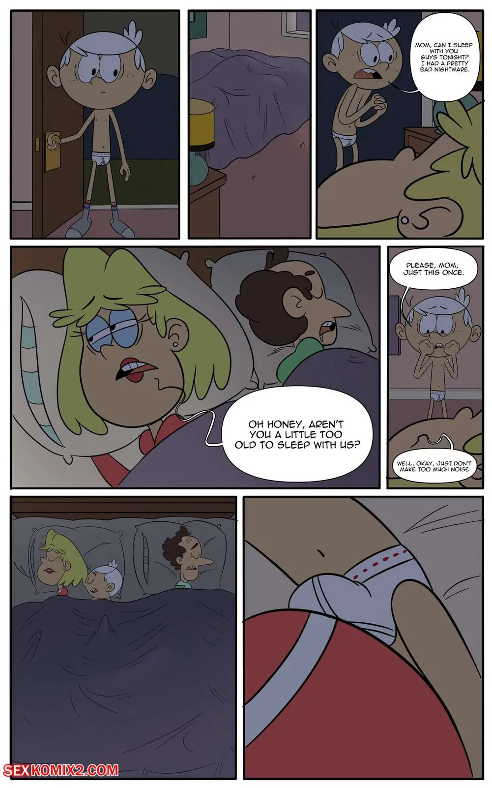 Comics Porno Sweet Nightmare Chapter 1 The Loud House (Monocromia01) - 1#