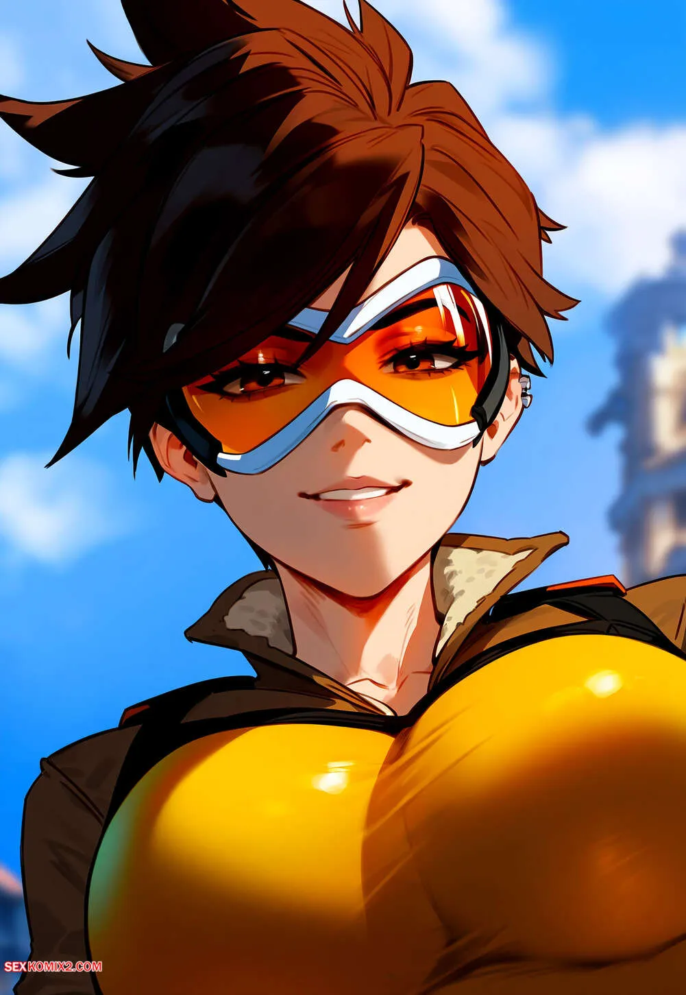 Comics Porno Tracer x BBC Floxin - 1#