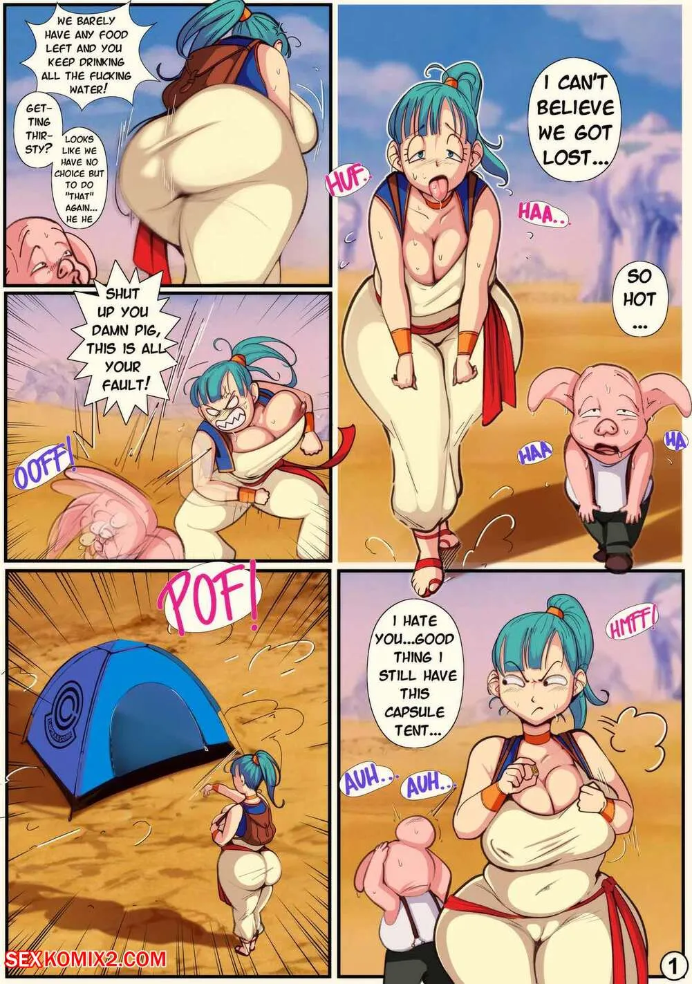 Comics Porno Young Bulma X Oolong (Bittercream) - 1#