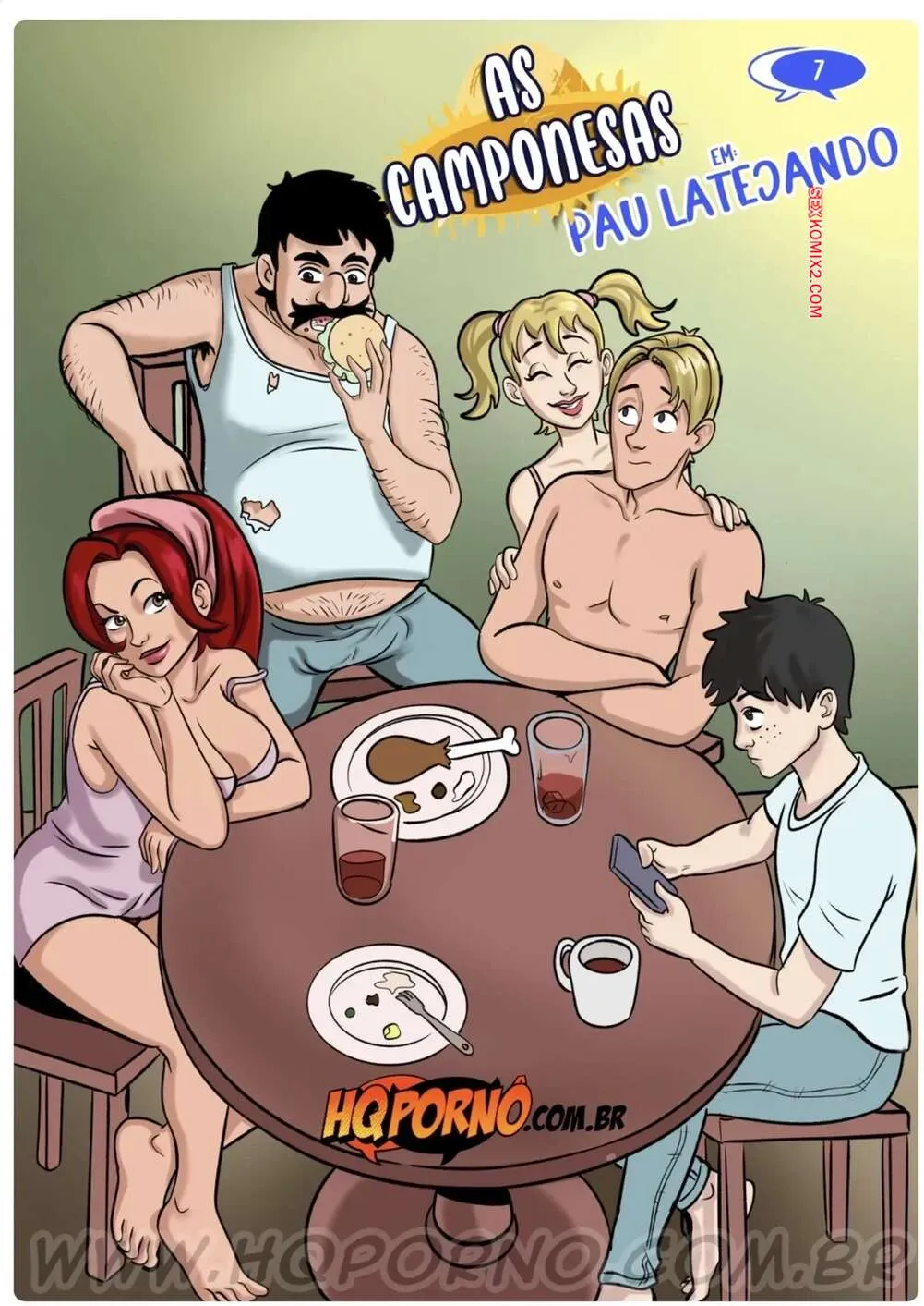 Comics Porno As camponesas Parte 7 (HQporno) - 1#