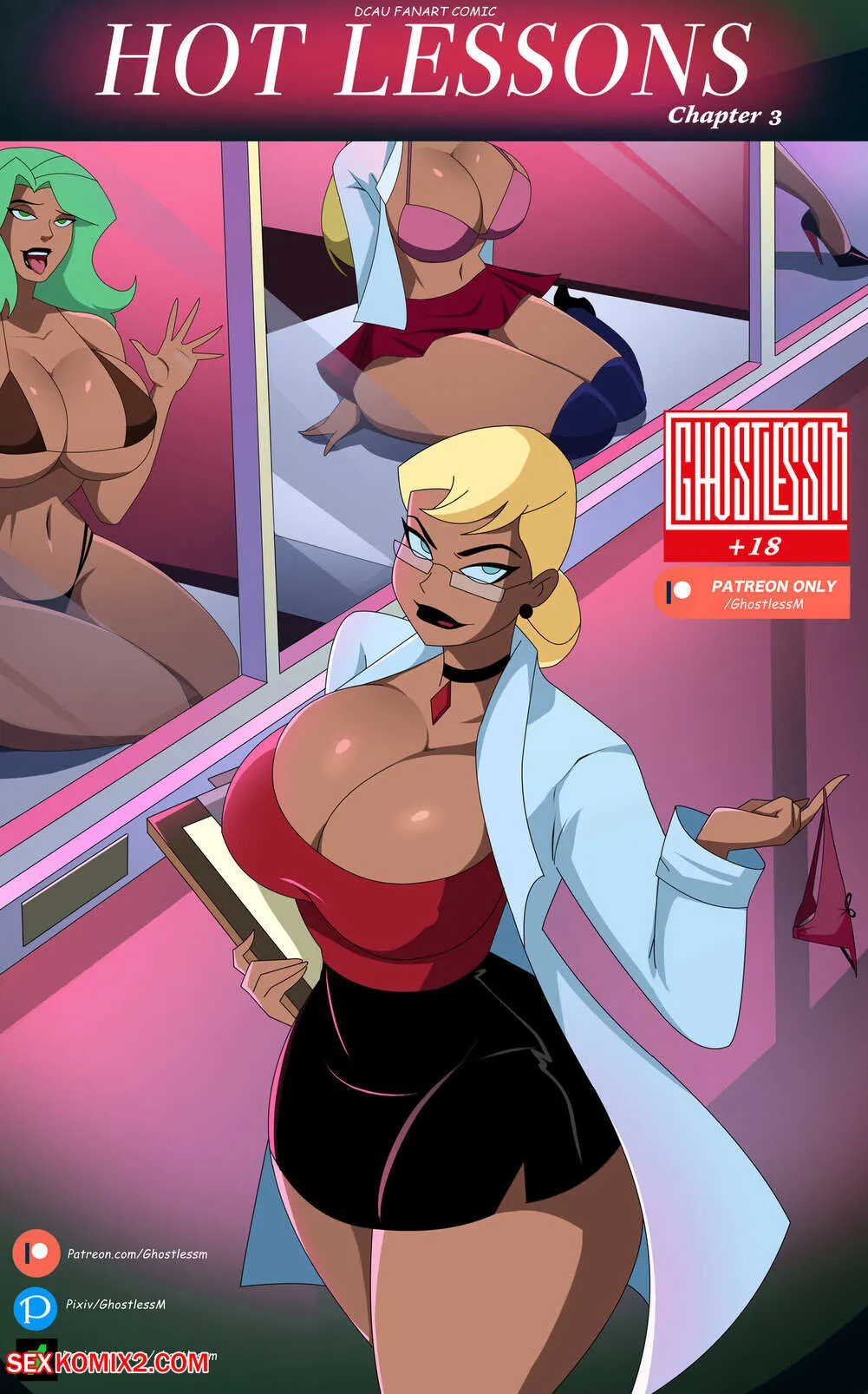 Comics Porno Hot Lessons - Justice League (Ghostlessm) - 1#