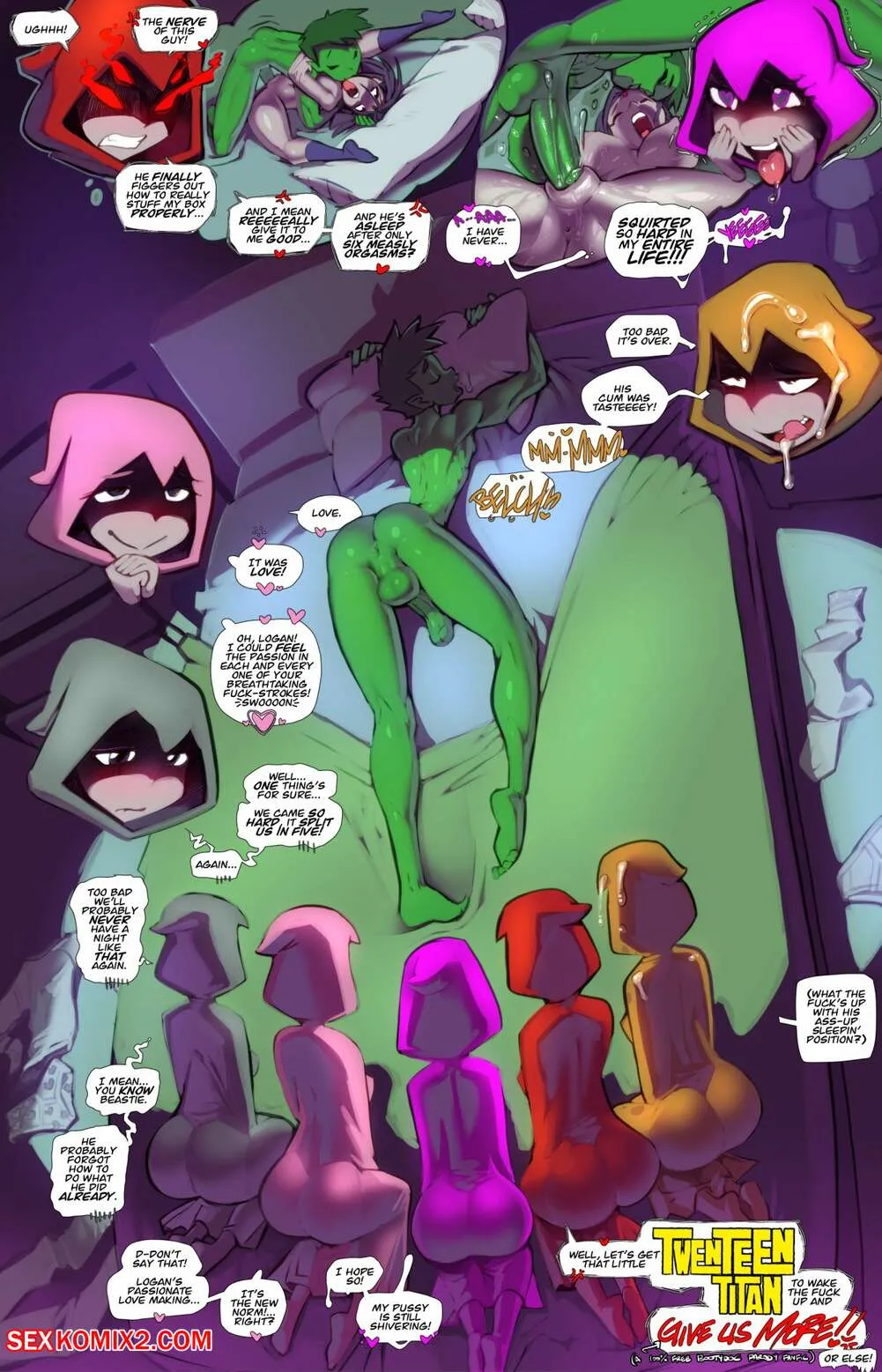 Comics Porno Twenteen Titans - Give Us More Chapter 2 Teen Titans - Fred Perry - 1#
