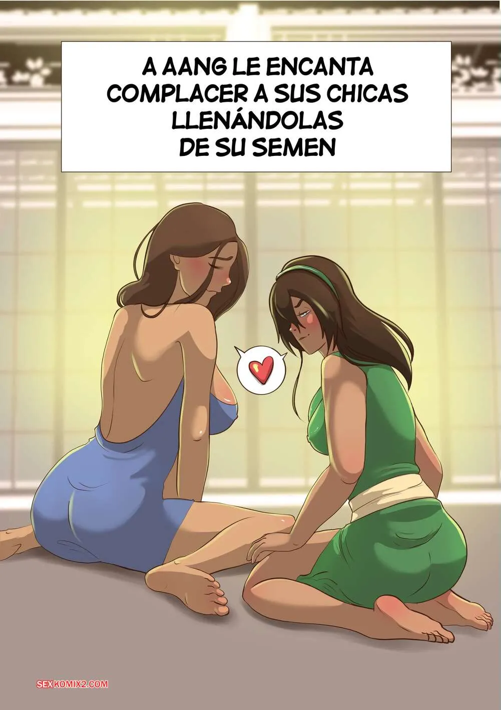 Comics Porno Avatar Toph y Katara - AliceDA for sexkomix2com - 1#