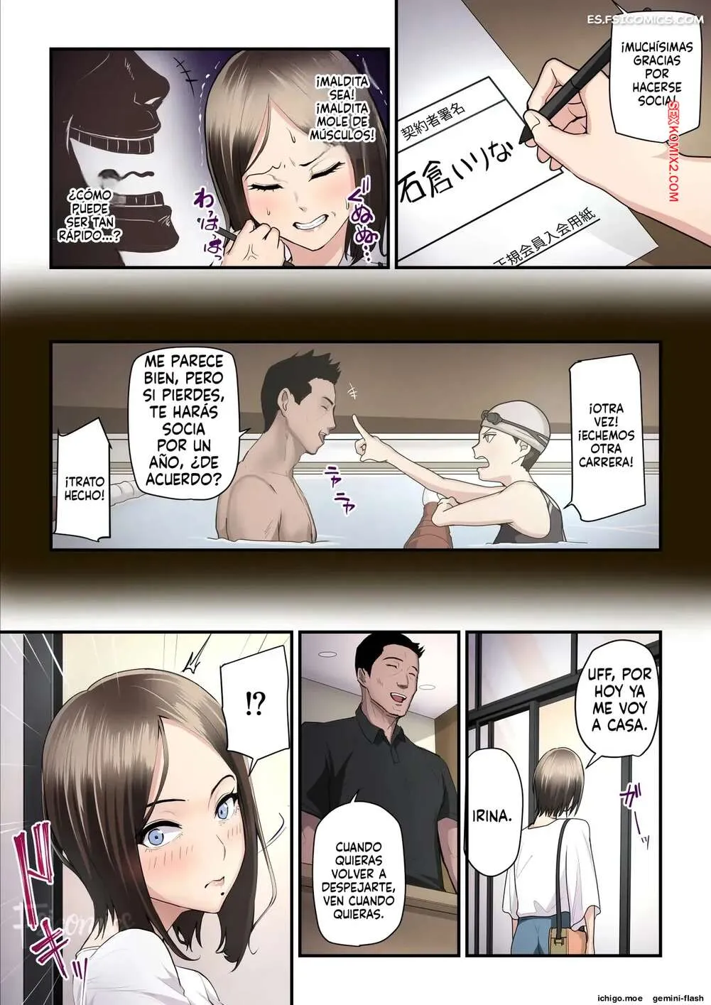 Comics Porno El Entrenador De Ahi Es El Mejor - Urano - 4#