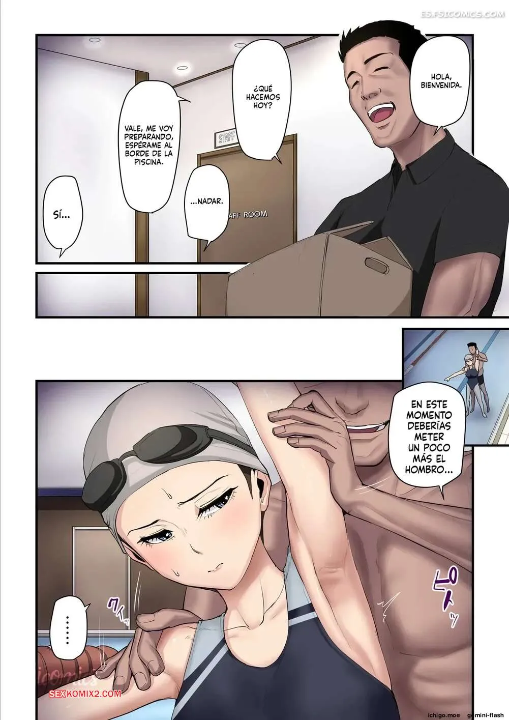 Comics Porno El Entrenador De Ahi Es El Mejor - Urano - 5#