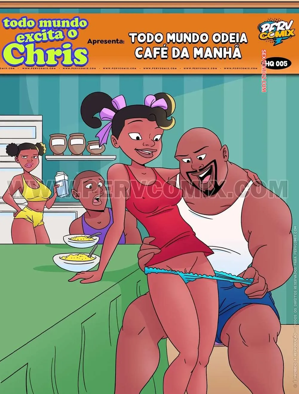 Comics Porno Todo mundo excita o Chris Parte 5 (PervComix) - 1#